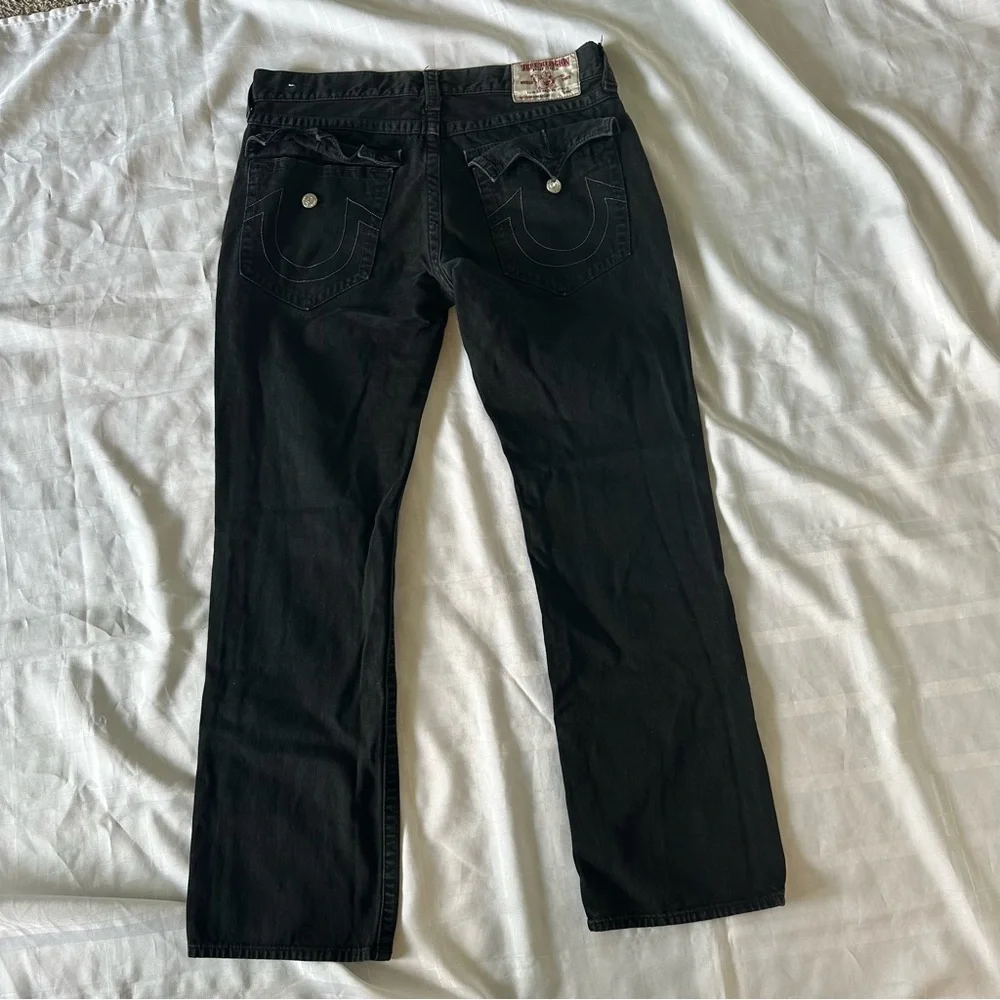 True Religion Black Distressed & Jeans Shorts Collection